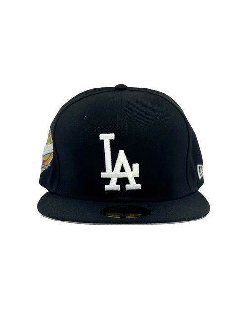 PREMIUM "LA" 59/50 FITTED HAT - BLACK