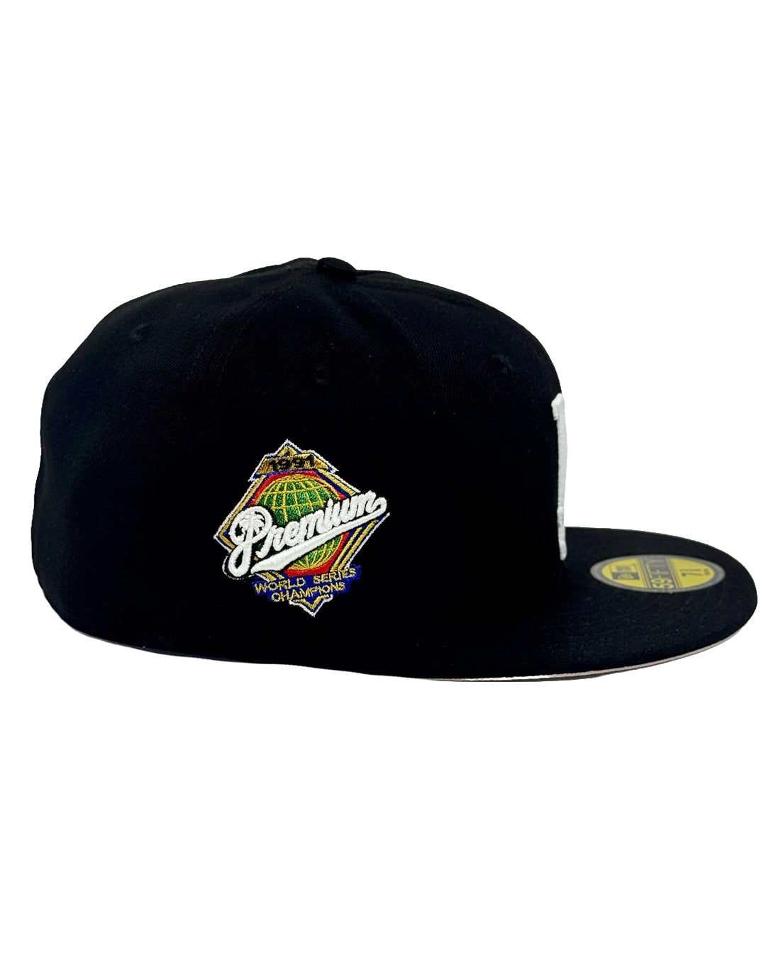 PREMIUM "LA" 59/50 FITTED HAT - BLACK