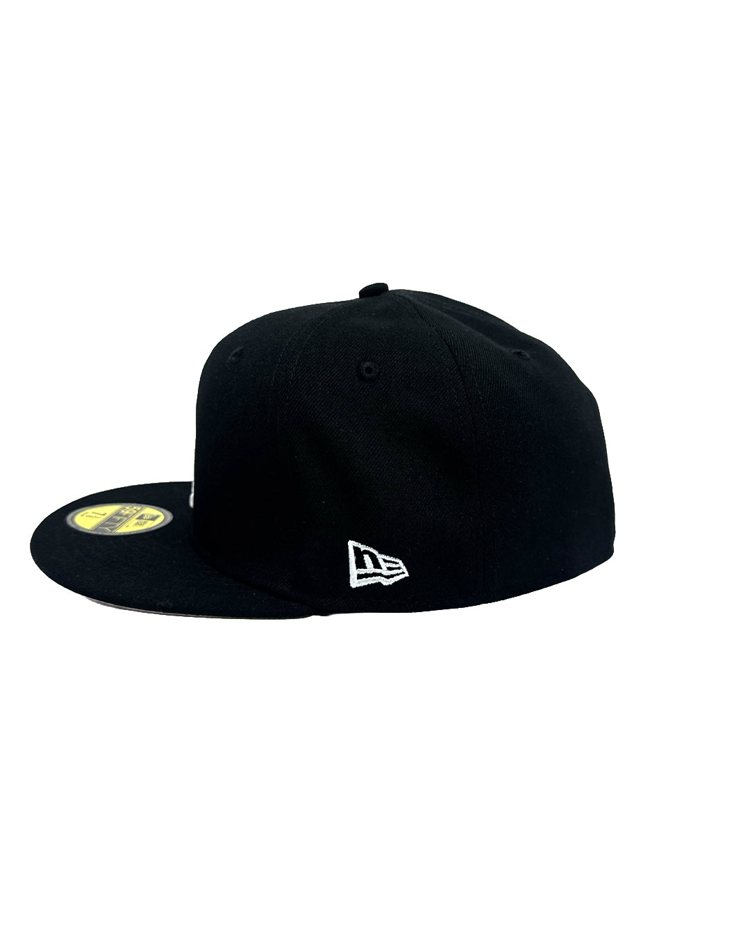 PREMIUM "LA" 59/50 FITTED HAT - BLACK