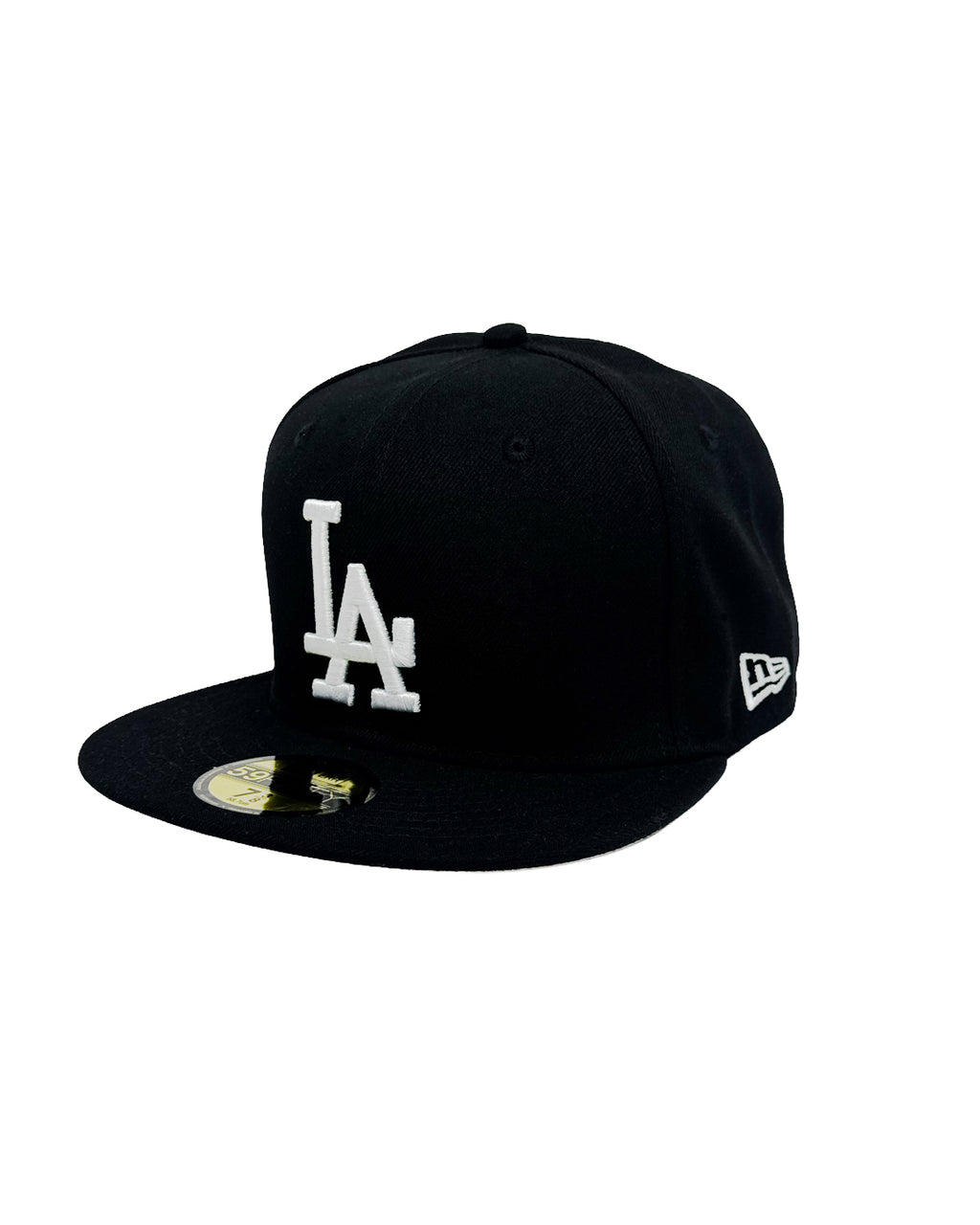 PREMIUM "LA" 59/50 FITTED HAT - BLACK