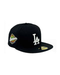 PREMIUM "LA" 59/50 FITTED HAT - BLACK